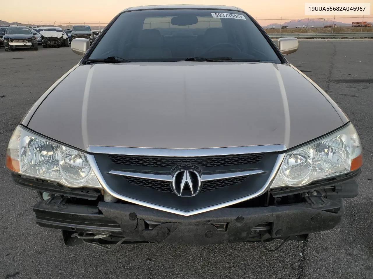 2002 Acura 3.2Tl VIN: 19UUA56682A045967 Lot: 80373084