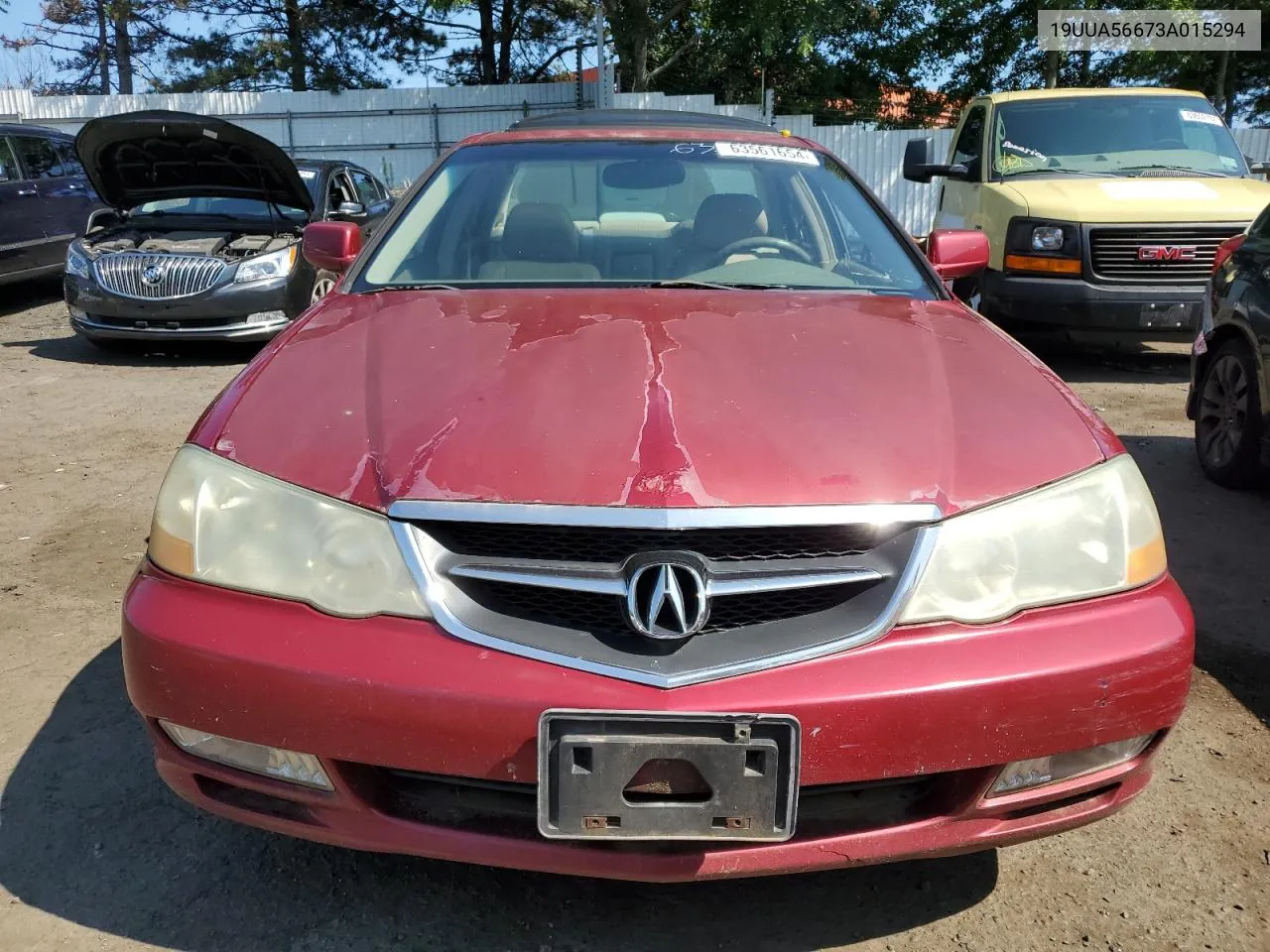 2003 Acura 3.2Tl VIN: 19UUA56673A015294 Lot: 63561654