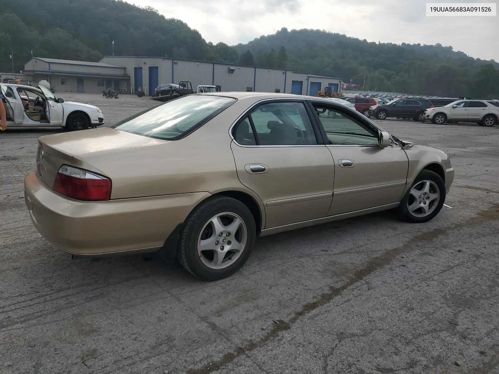 2003 Acura 3.2Tl VIN: 19UUA56683A091526 Lot: 66138584