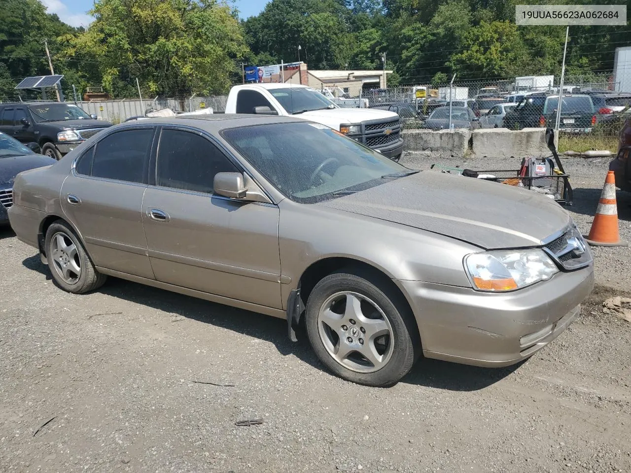 2003 Acura 3.2Tl VIN: 19UUA56623A062684 Lot: 70388324