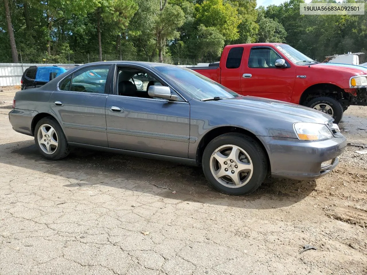 2003 Acura 3.2Tl VIN: 19UUA56683A092501 Lot: 70667284