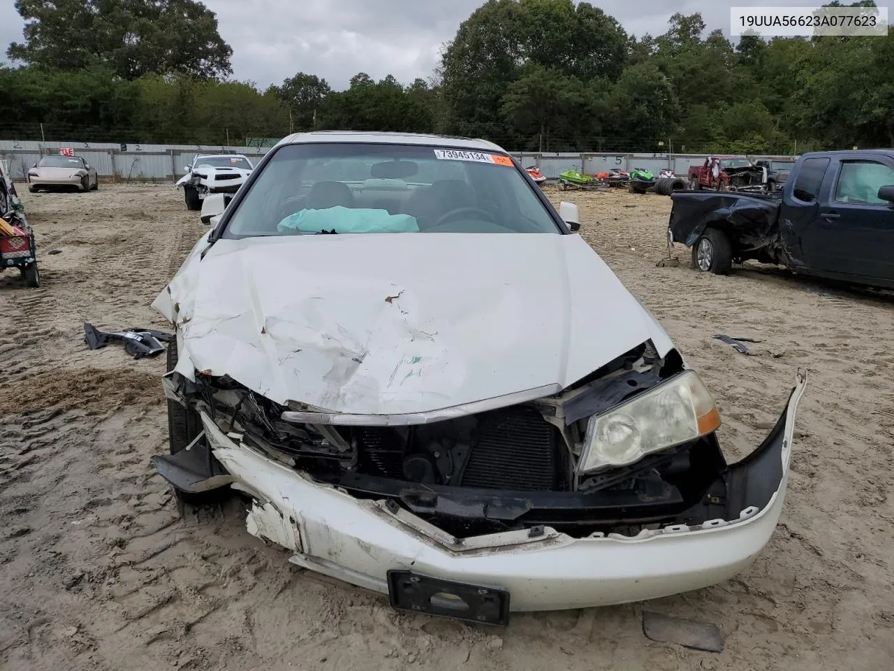 2003 Acura 3.2Tl VIN: 19UUA56623A077623 Lot: 73945134