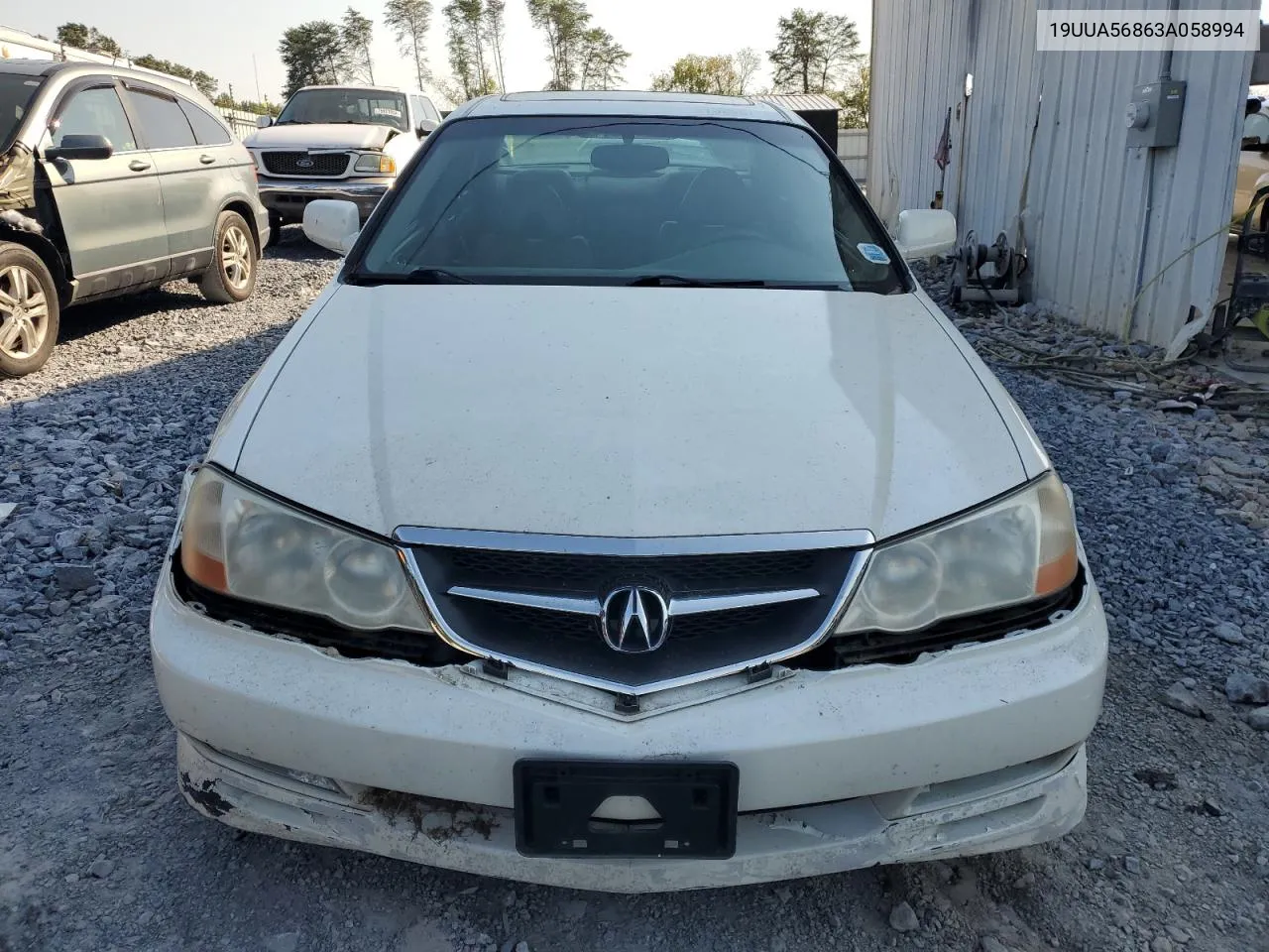 2003 Acura 3.2Tl Type-S VIN: 19UUA56863A058994 Lot: 75258714