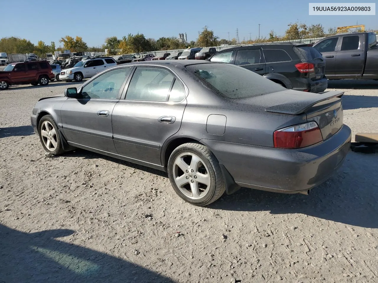 2003 Acura 3.2Tl Type-S VIN: 19UUA56923A009803 Lot: 77413104