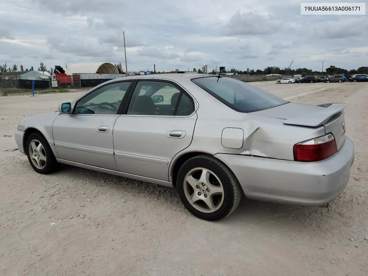 2003 Acura 3.2Tl VIN: 19UUA56613A006171 Lot: 78178234