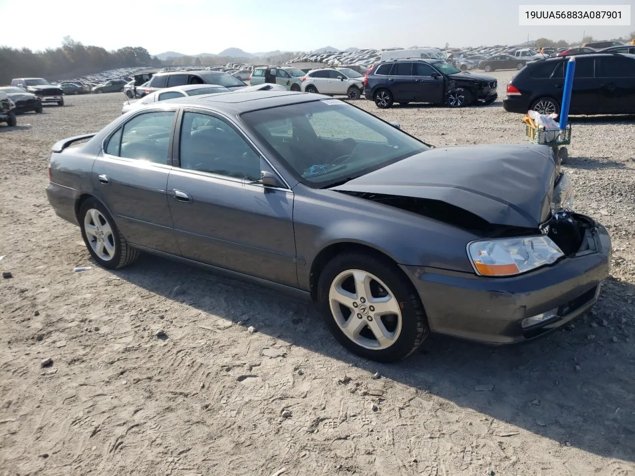 2003 Acura 3.2Tl Type-S VIN: 19UUA56883A087901 Lot: 78328914