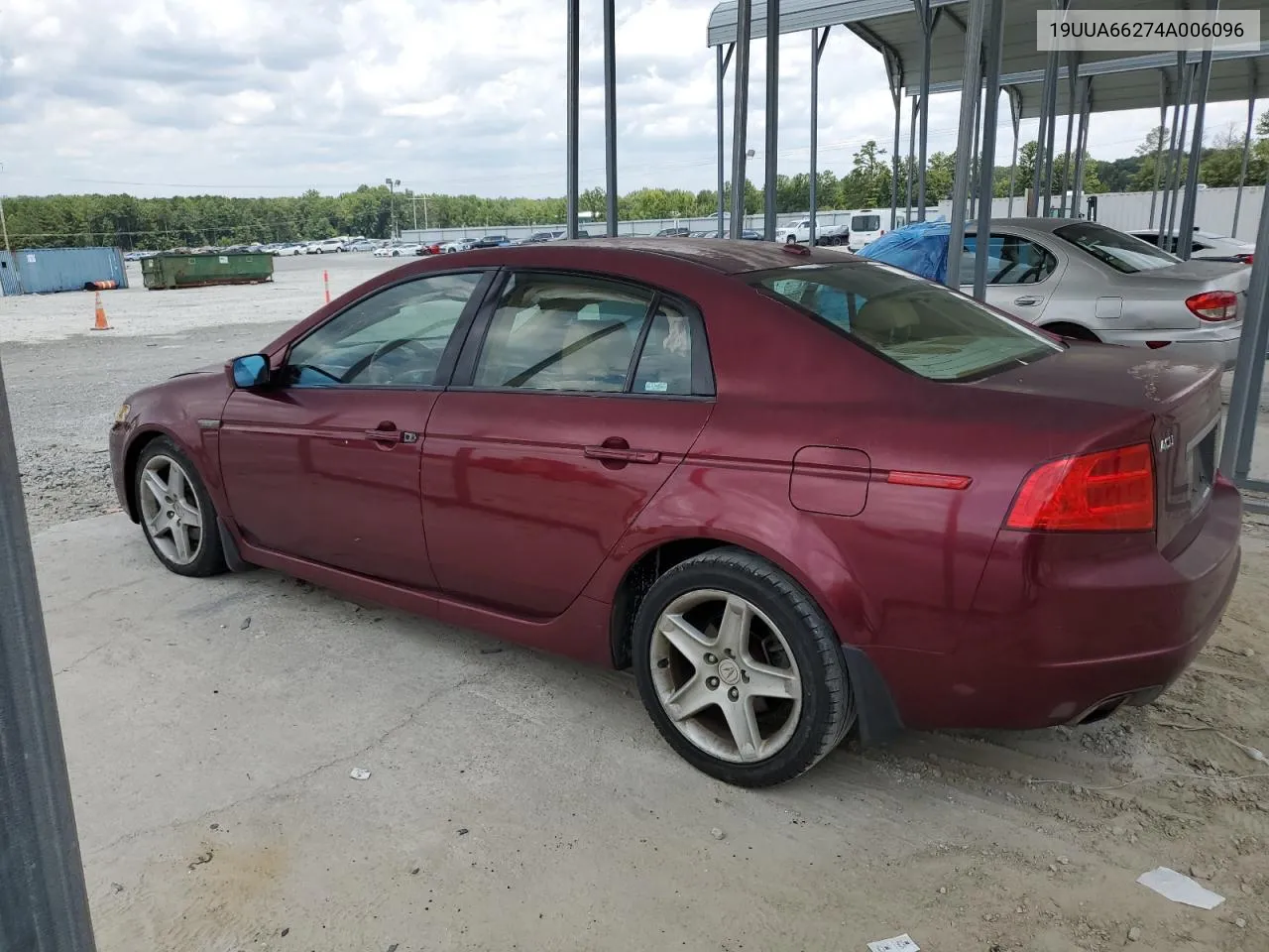 2004 Acura Tl VIN: 19UUA66274A006096 Lot: 67566284