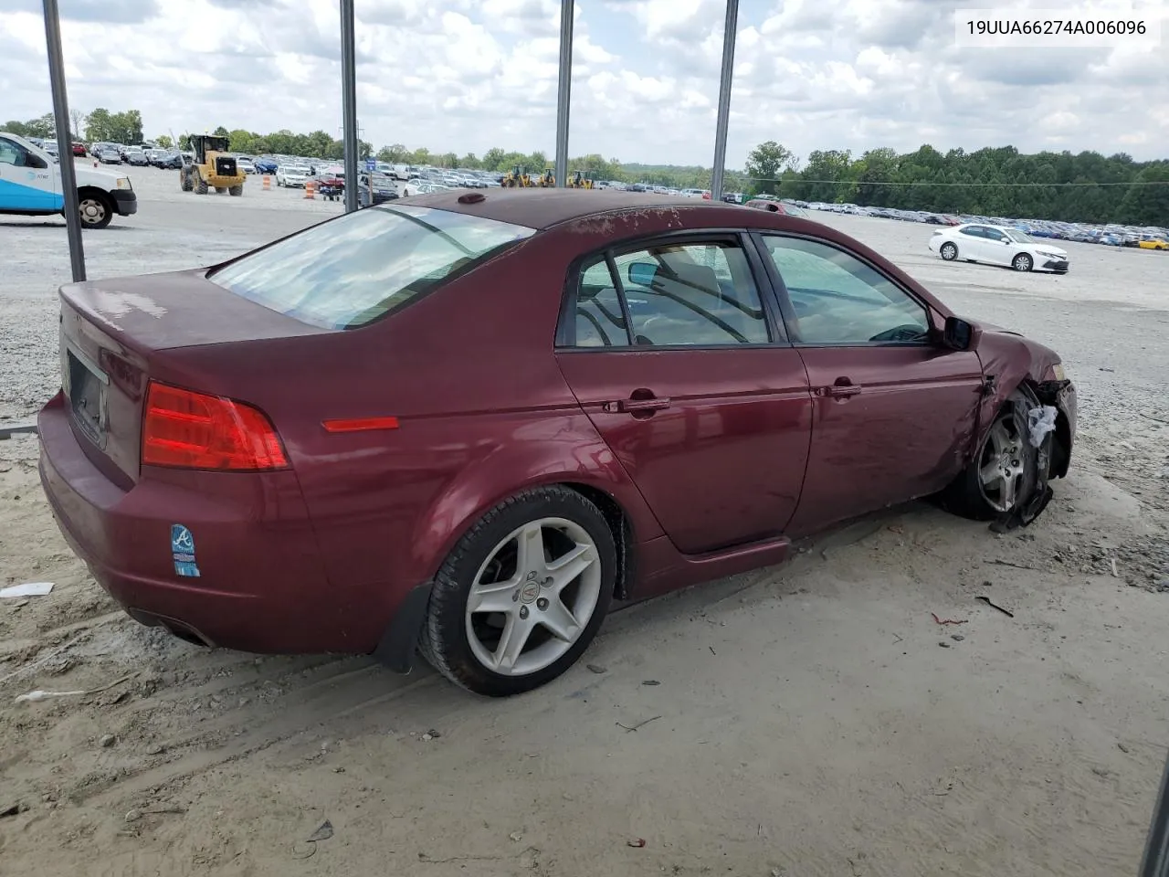 2004 Acura Tl VIN: 19UUA66274A006096 Lot: 67566284