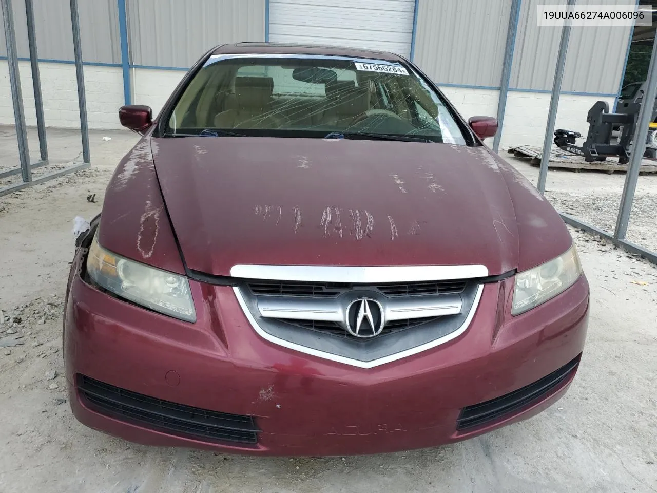 19UUA66274A006096 2004 Acura Tl