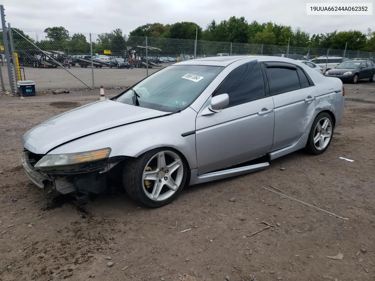 2004 Acura Tl VIN: 19UUA66244A062352 Lot: 69661064