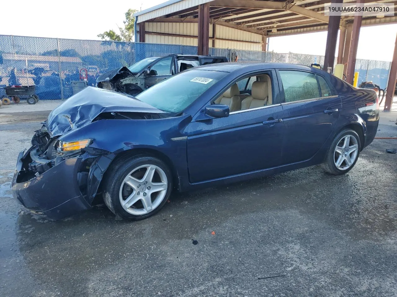 2004 Acura Tl VIN: 19UUA66234A047910 Lot: 69747004