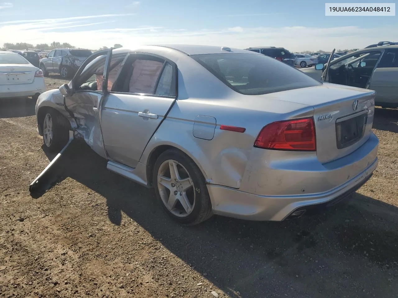 2004 Acura Tl VIN: 19UUA66234A048412 Lot: 69867504