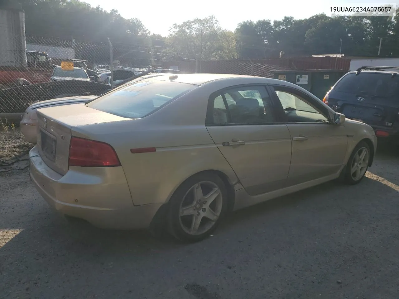 2004 Acura Tl VIN: 19UUA66234A075657 Lot: 70410844