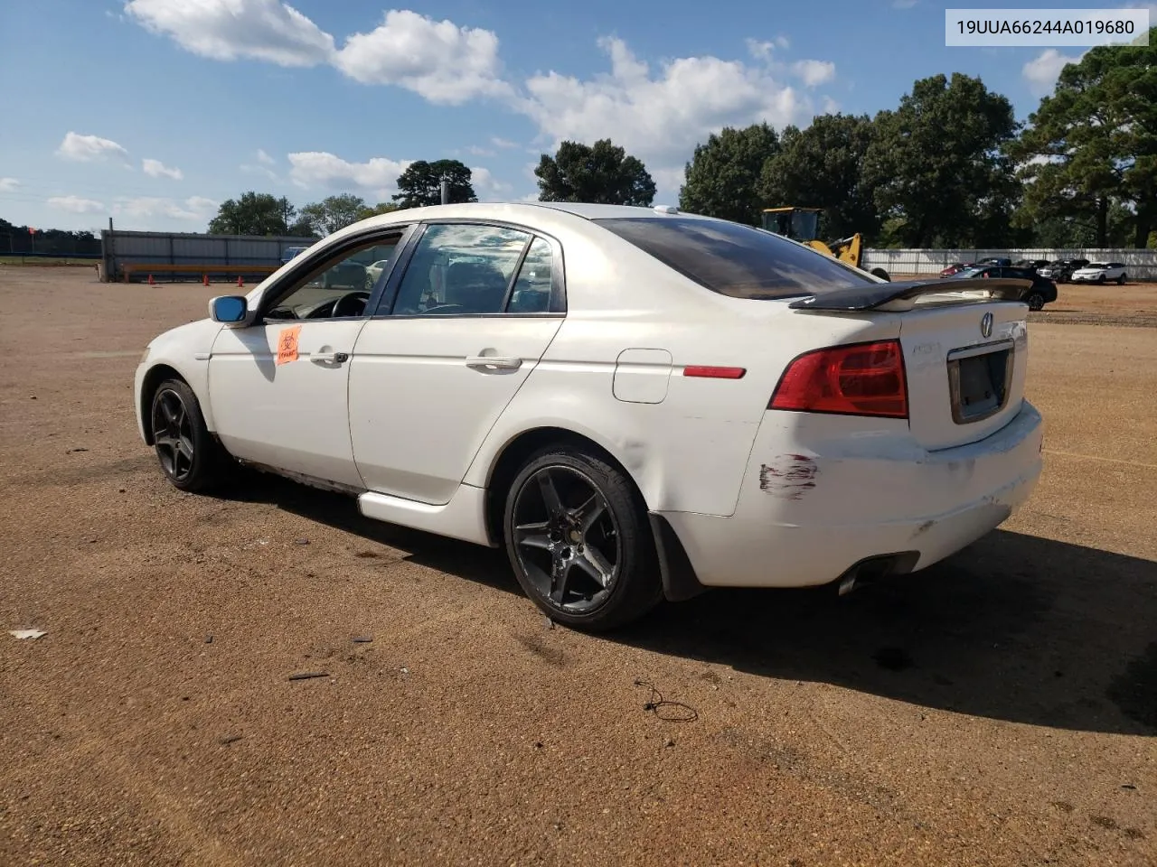 2004 Acura Tl VIN: 19UUA66244A019680 Lot: 71316554