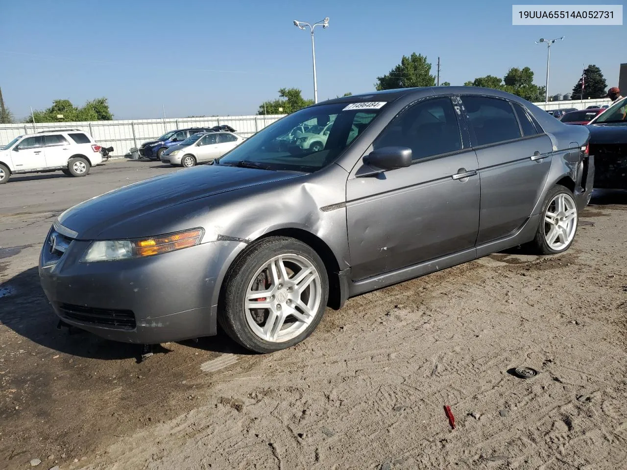 2004 Acura Tl VIN: 19UUA65514A052731 Lot: 71496484