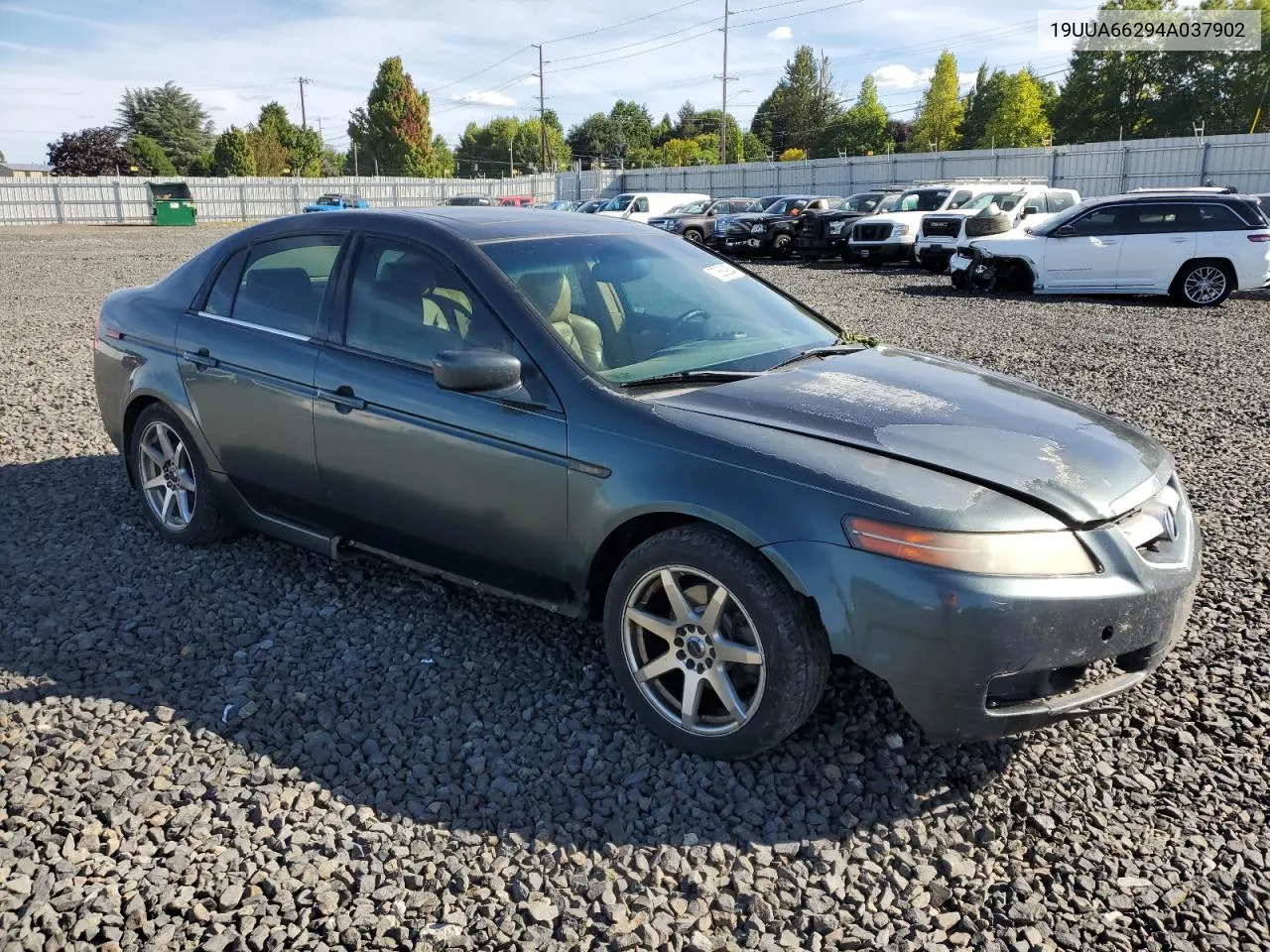 2004 Acura Tl VIN: 19UUA66294A037902 Lot: 72589054