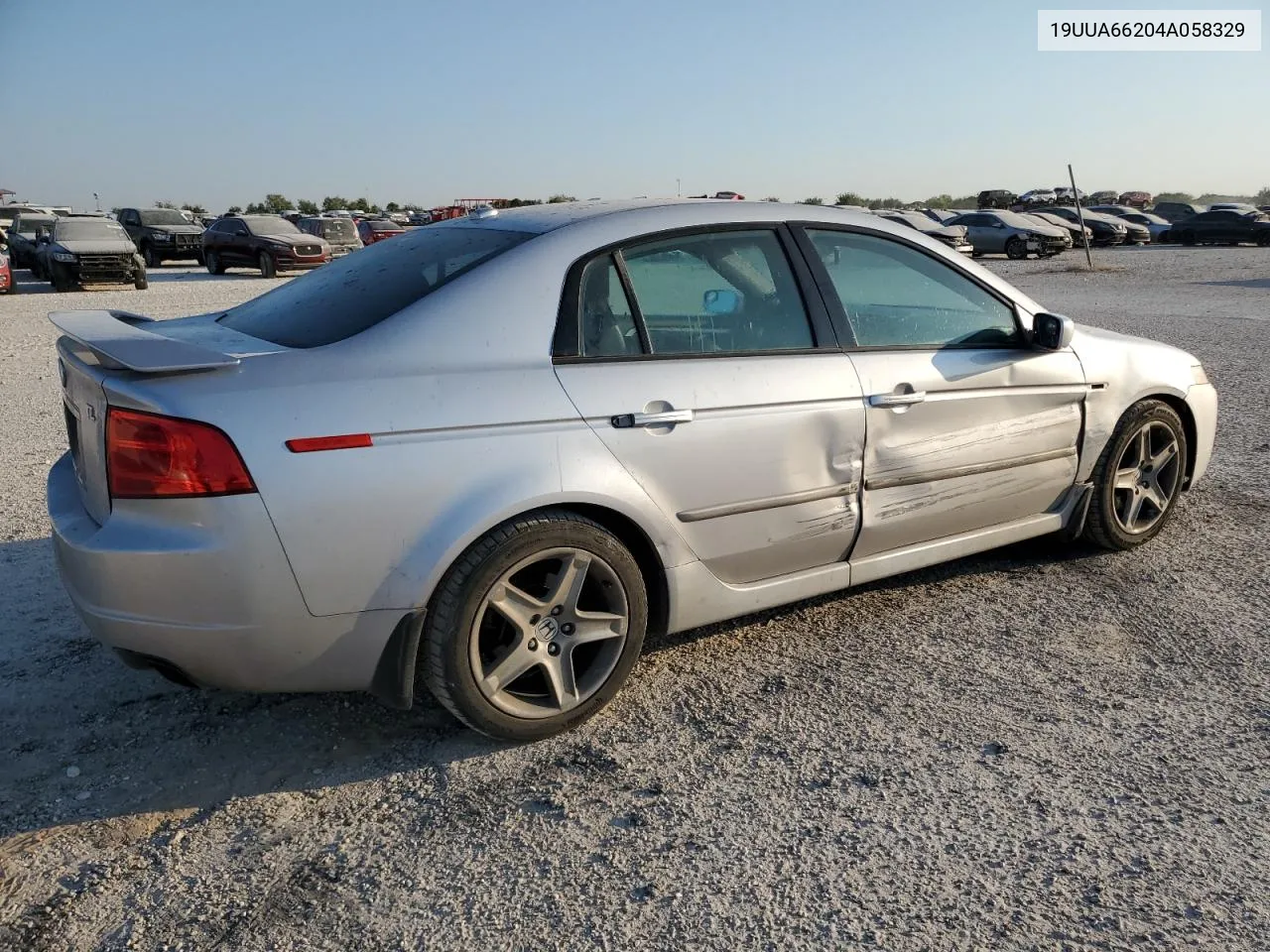 2004 Acura Tl VIN: 19UUA66204A058329 Lot: 74640774