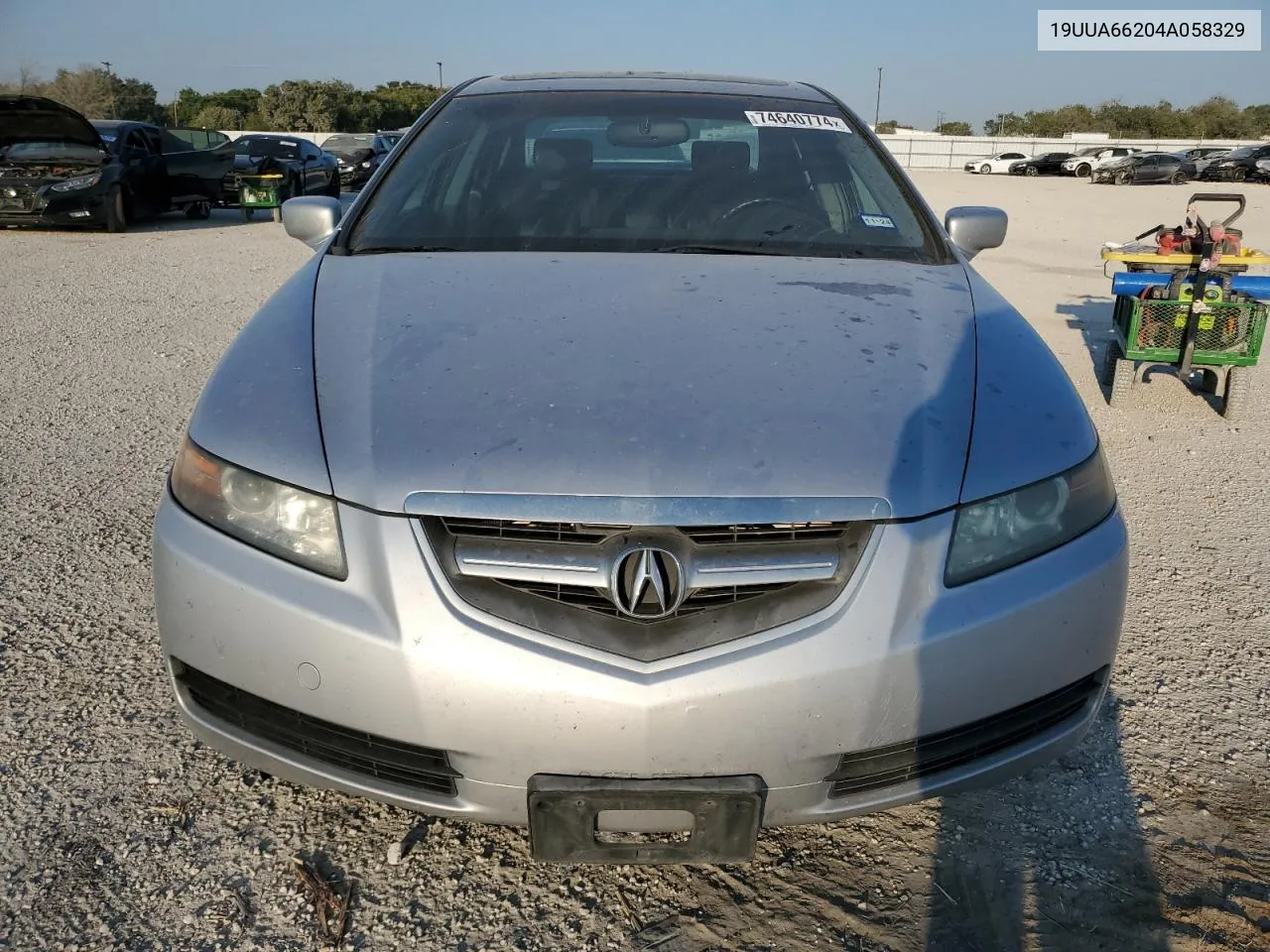 2004 Acura Tl VIN: 19UUA66204A058329 Lot: 74640774