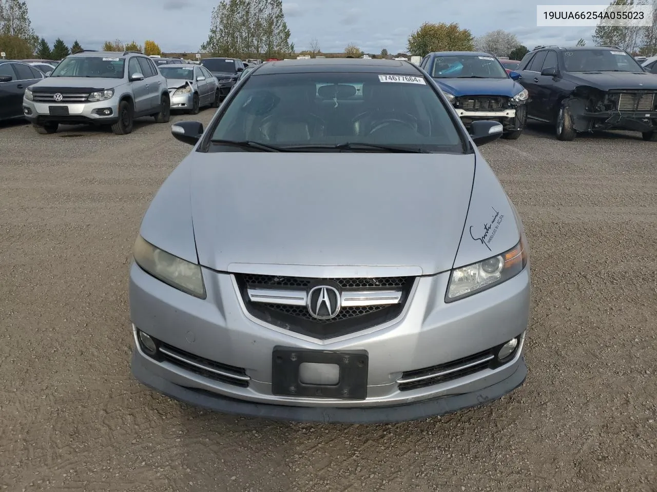 2004 Acura Tl VIN: 19UUA66254A055023 Lot: 74677664