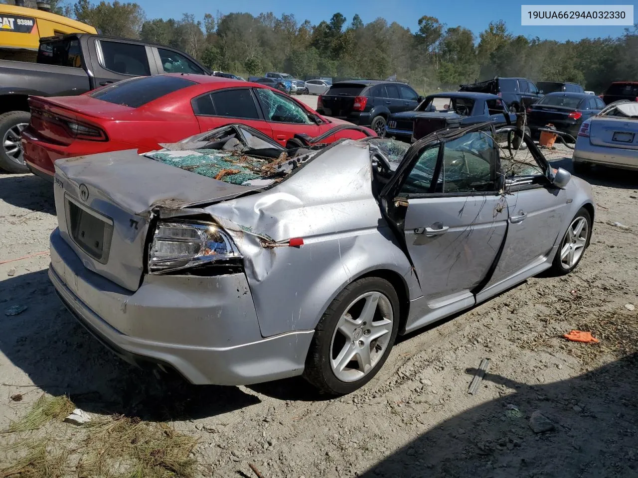 2004 Acura Tl VIN: 19UUA66294A032330 Lot: 74723634