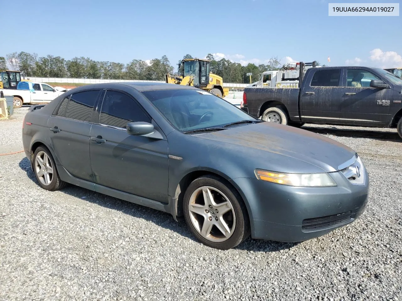 2004 Acura Tl VIN: 19UUA66294A019027 Lot: 74842784