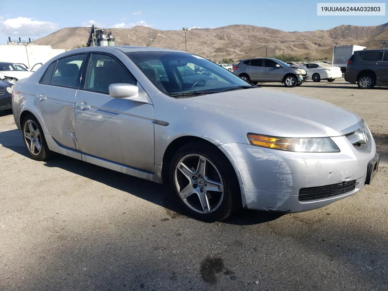 2004 Acura Tl VIN: 19UUA66244A032803 Lot: 75290594