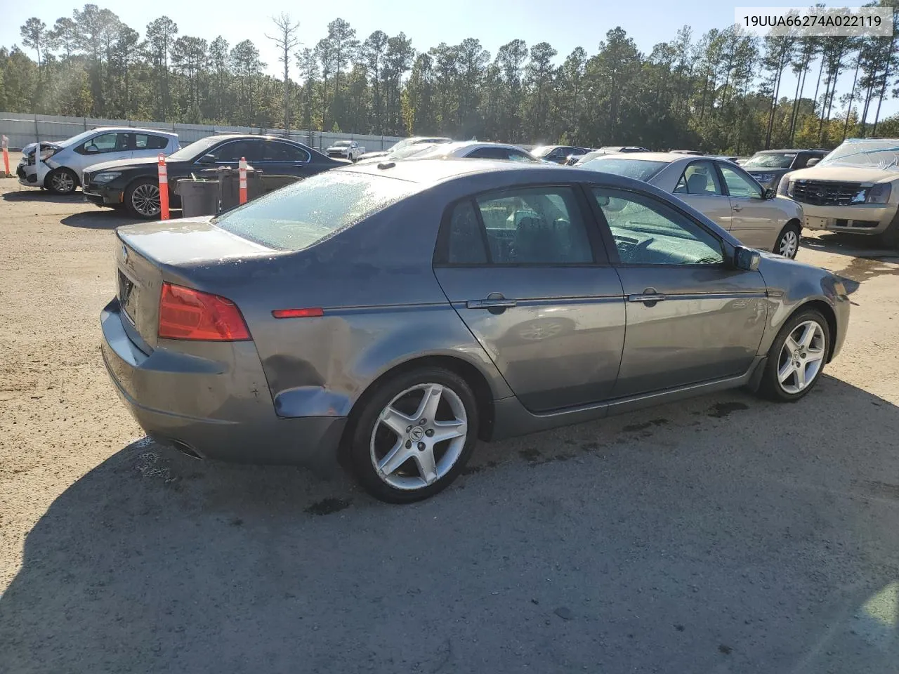 2004 Acura Tl VIN: 19UUA66274A022119 Lot: 76025064