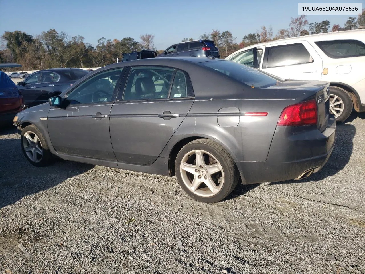 2004 Acura Tl VIN: 19UUA66204A075535 Lot: 77917704