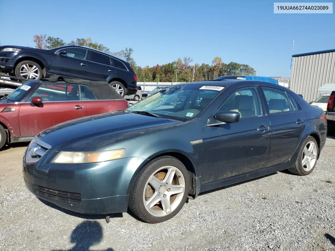 2004 Acura Tl VIN: 19UUA66274A023089 Lot: 78355954