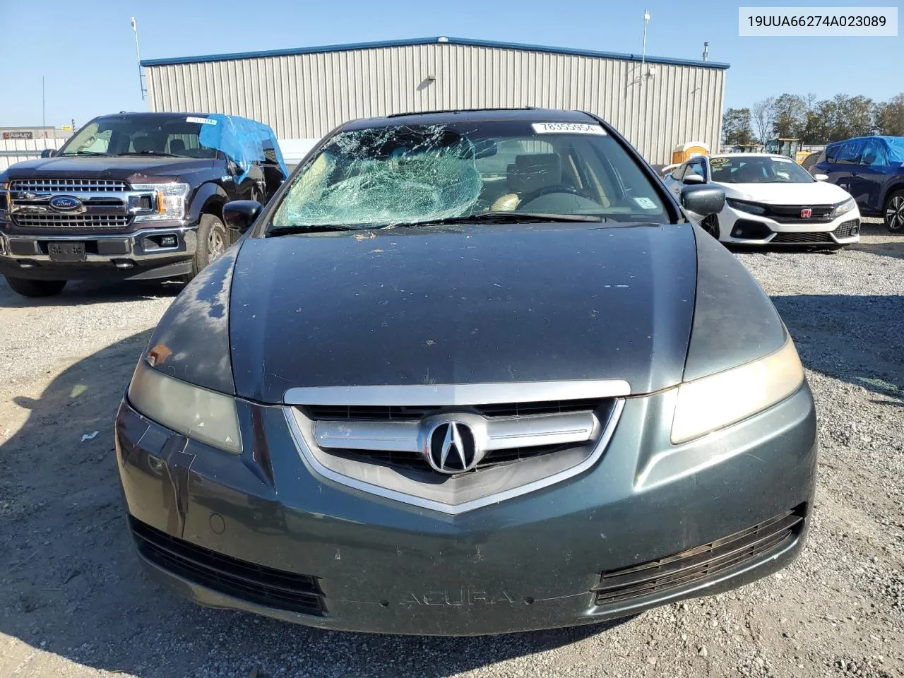 2004 Acura Tl VIN: 19UUA66274A023089 Lot: 78355954