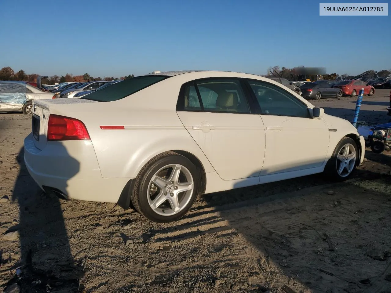 2004 Acura Tl VIN: 19UUA66254A012785 Lot: 78396294