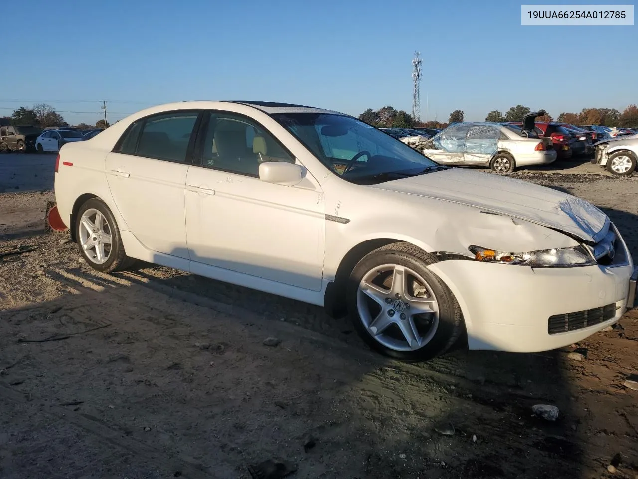 2004 Acura Tl VIN: 19UUA66254A012785 Lot: 78396294