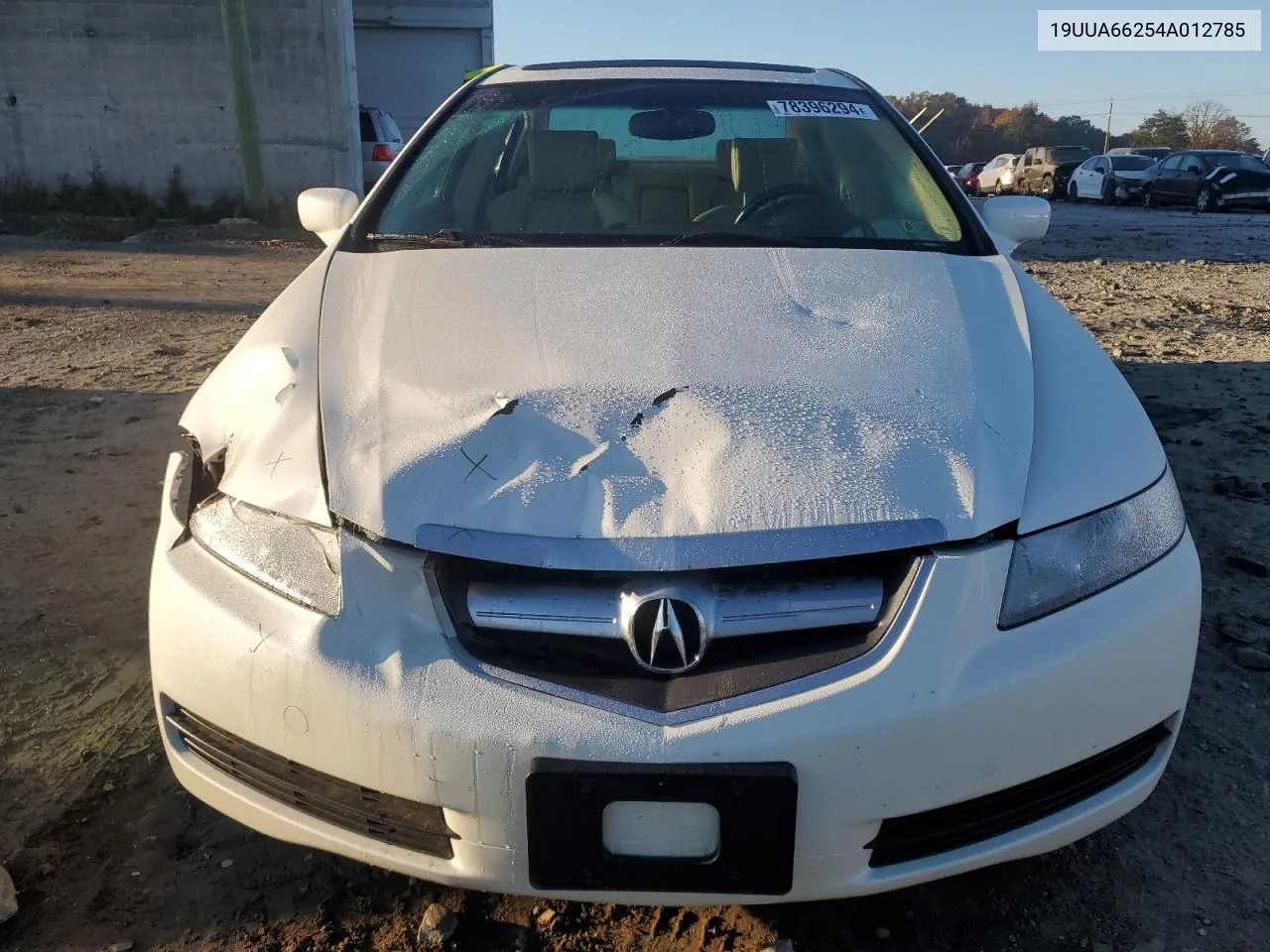 2004 Acura Tl VIN: 19UUA66254A012785 Lot: 78396294