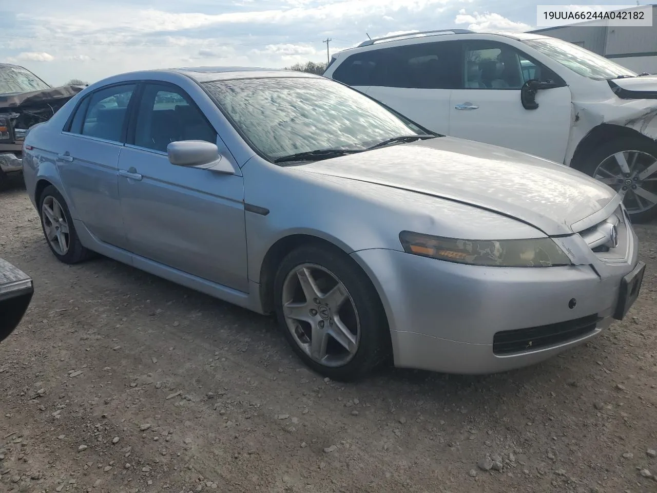 2004 Acura Tl VIN: 19UUA66244A042182 Lot: 78751734