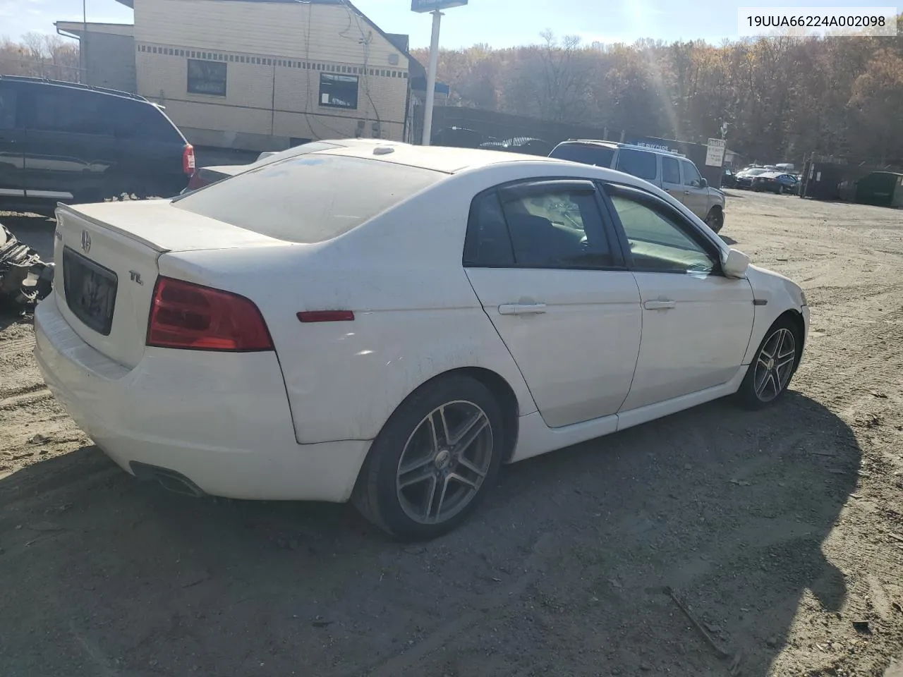 2004 Acura Tl VIN: 19UUA66224A002098 Lot: 78799614