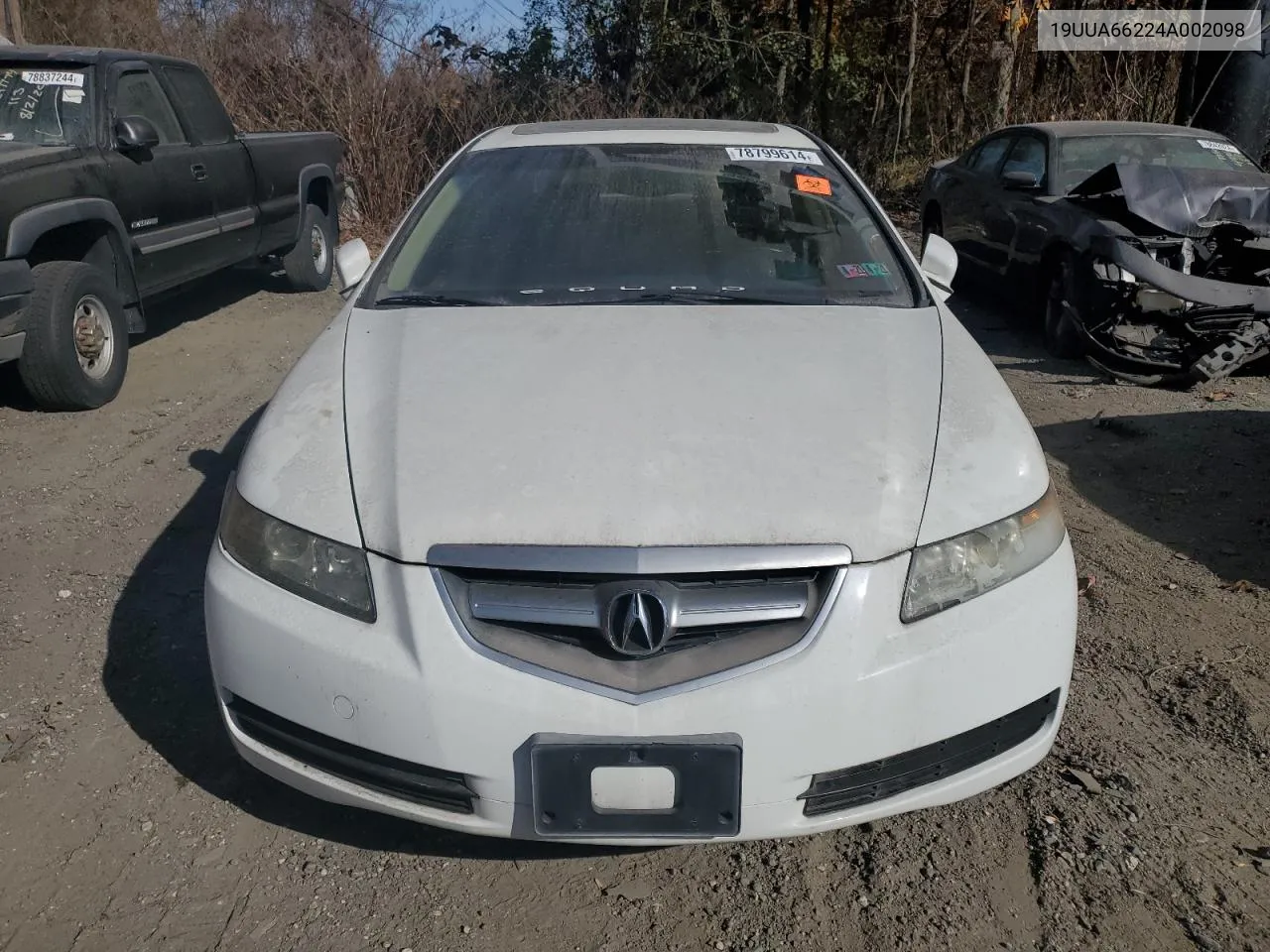 2004 Acura Tl VIN: 19UUA66224A002098 Lot: 78799614