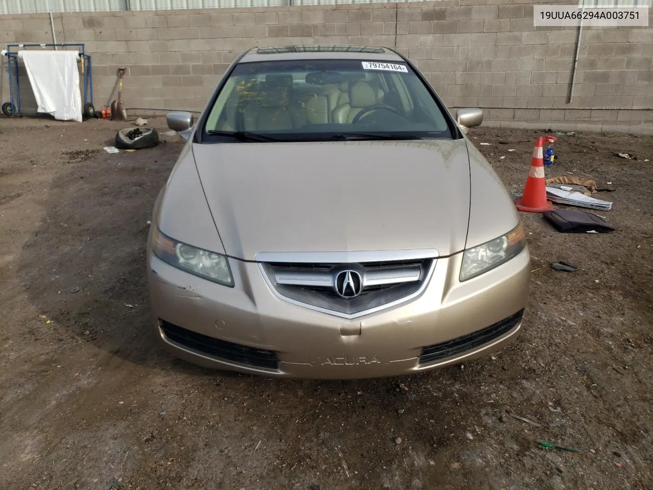 2004 Acura Tl VIN: 19UUA66294A003751 Lot: 79754164