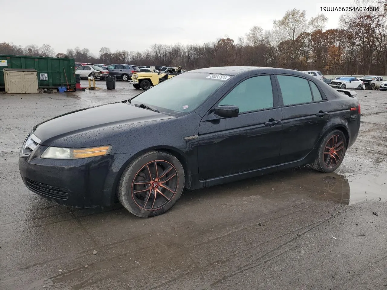 2004 Acura Tl VIN: 19UUA66254A074686 Lot: 79801124