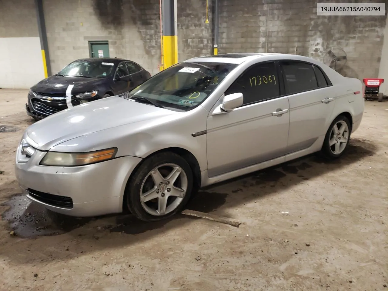 2005 Acura Tl VIN: 19UUA66215A040794 Lot: 41034424