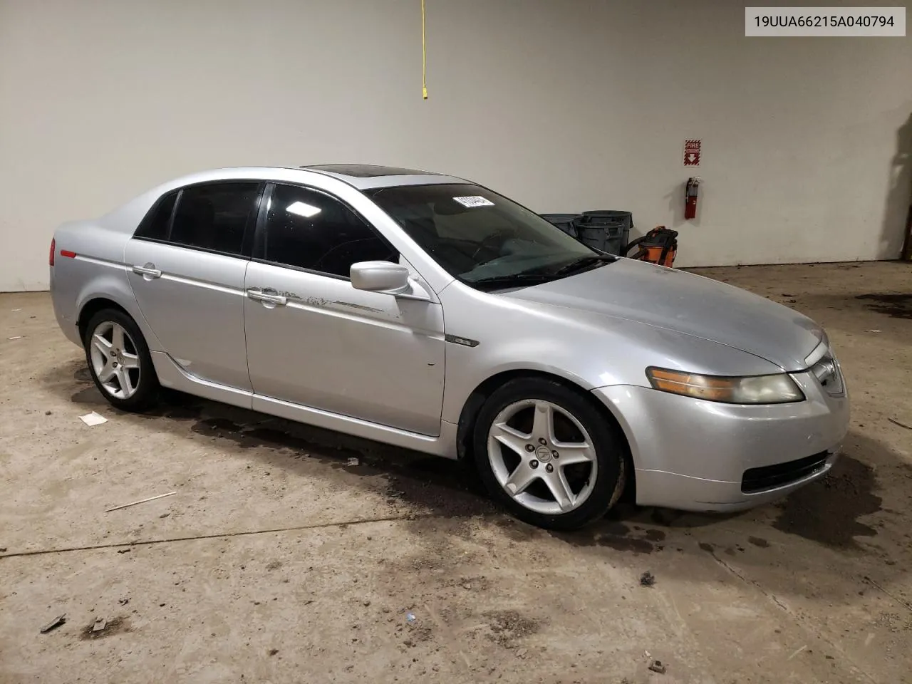 2005 Acura Tl VIN: 19UUA66215A040794 Lot: 41034424