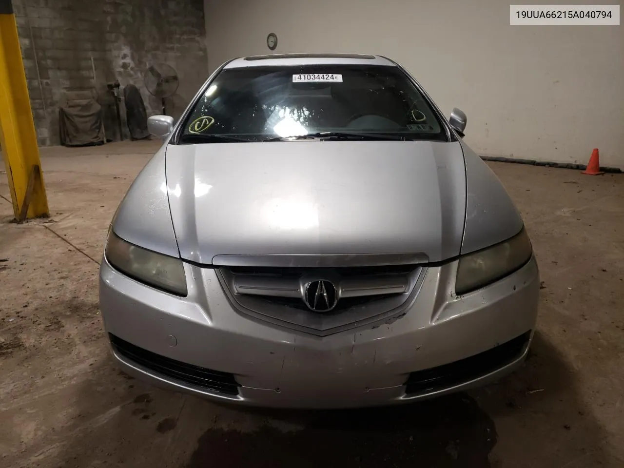 2005 Acura Tl VIN: 19UUA66215A040794 Lot: 41034424