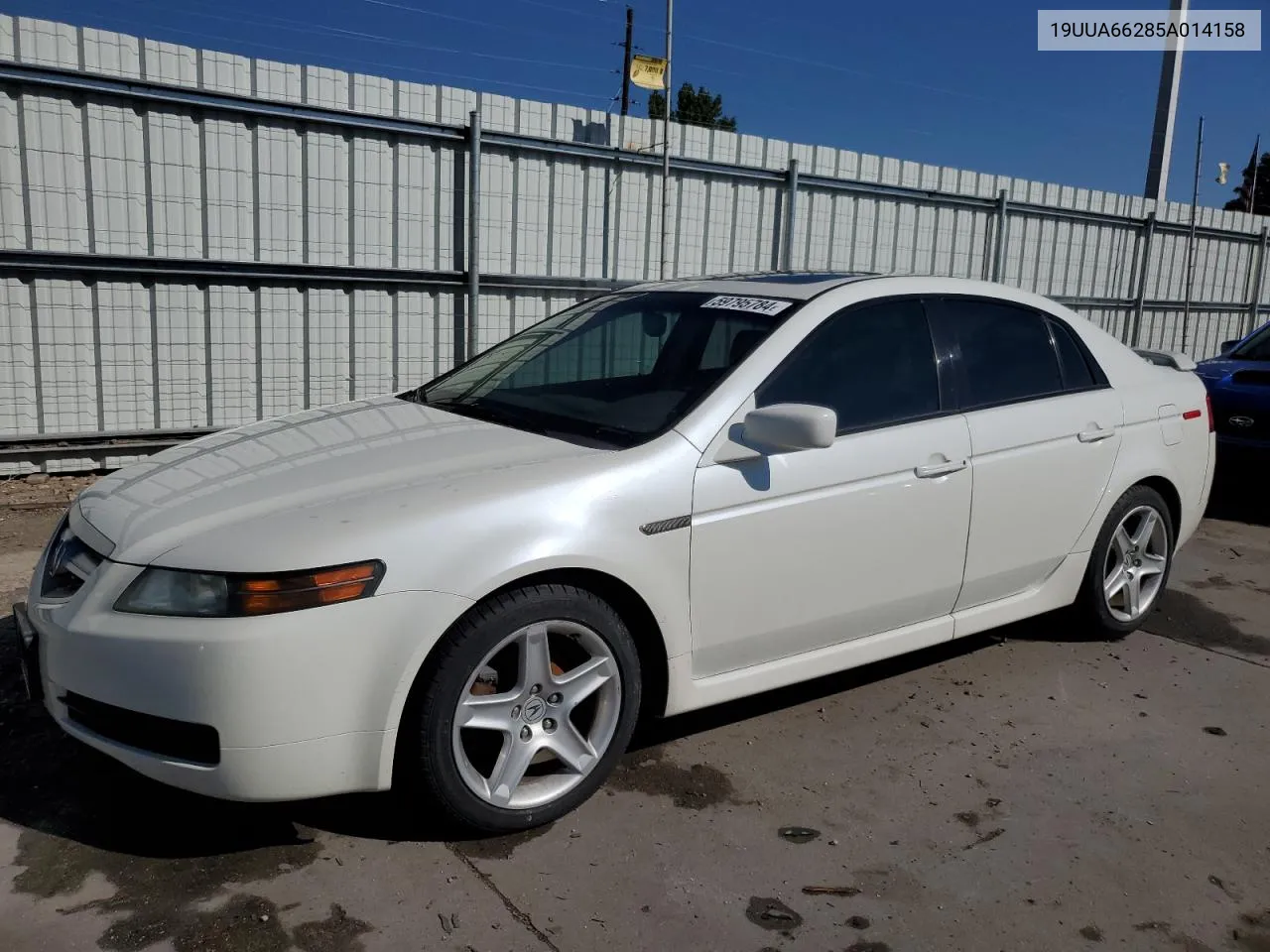 19UUA66285A014158 2005 Acura Tl