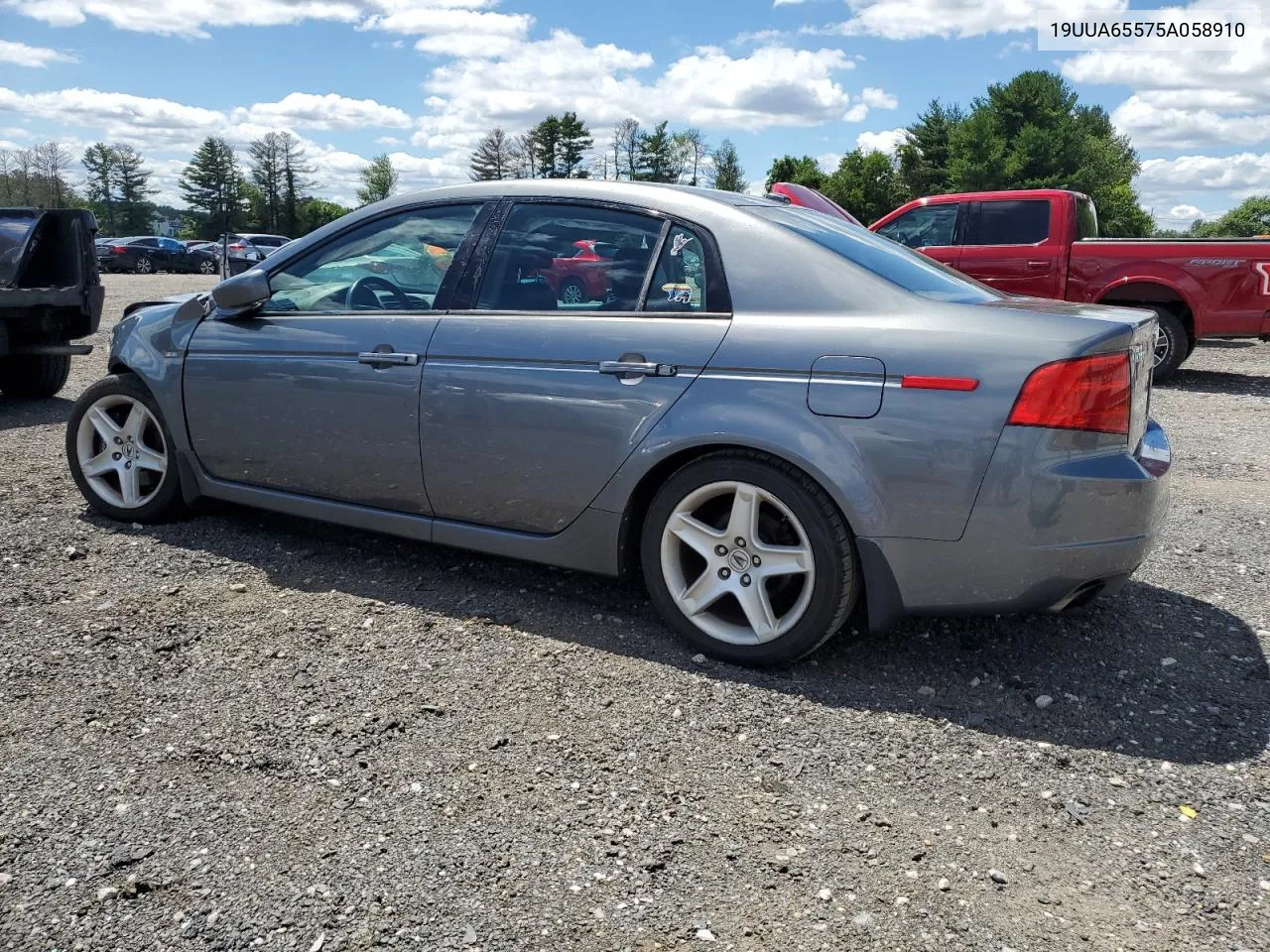 2005 Acura Tl VIN: 19UUA65575A058910 Lot: 61609064