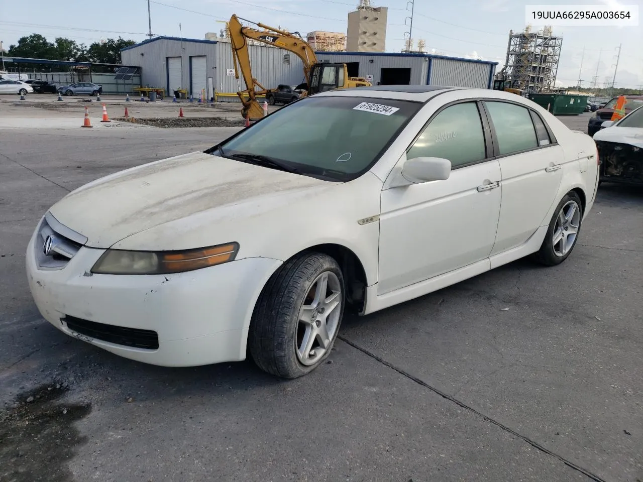 2005 Acura Tl VIN: 19UUA66295A003654 Lot: 61925294