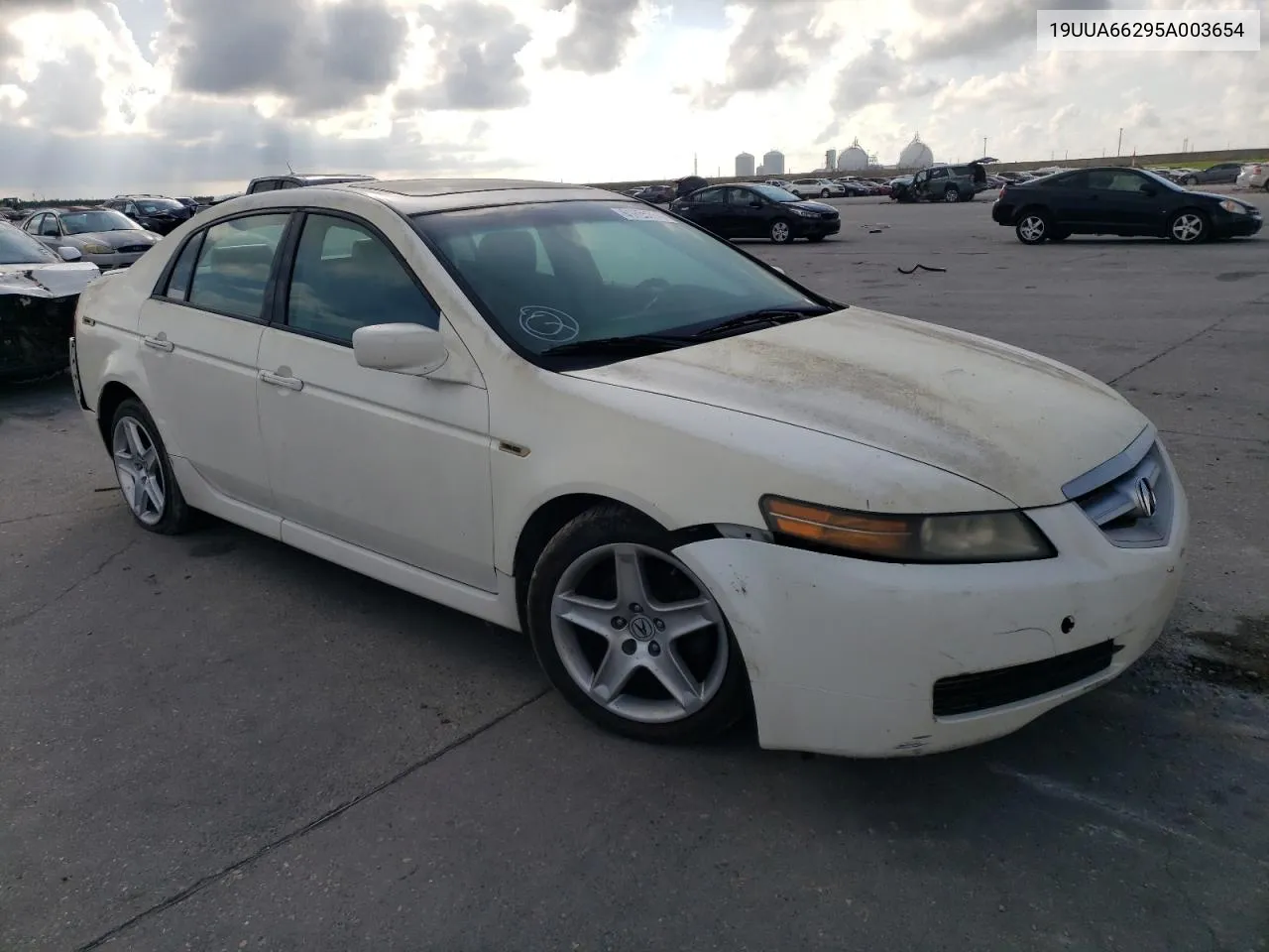 2005 Acura Tl VIN: 19UUA66295A003654 Lot: 61925294