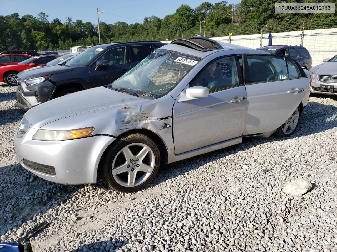 2005 Acura Tl VIN: 19UUA66245A012763 Lot: 65995764