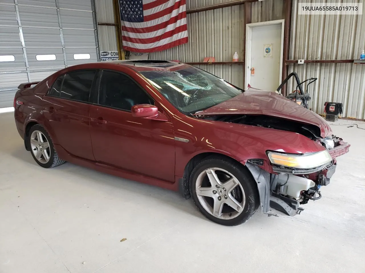 2005 Acura Tl VIN: 19UUA65585A019713 Lot: 66977414