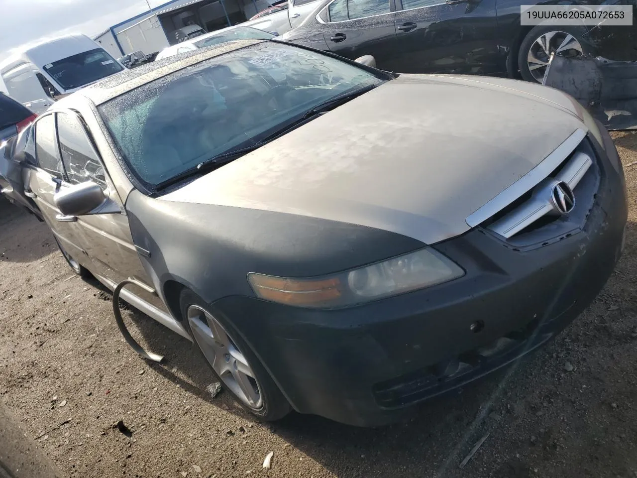 2005 Acura Tl VIN: 19UUA66205A072653 Lot: 68618454