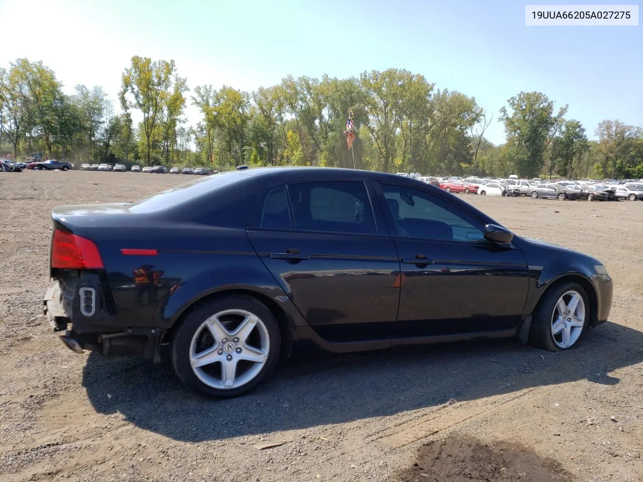 2005 Acura Tl VIN: 19UUA66205A027275 Lot: 69166764