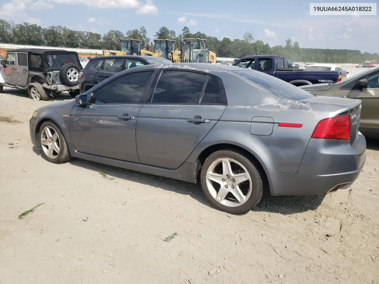 2005 Acura Tl VIN: 19UUA66245A018322 Lot: 69495254